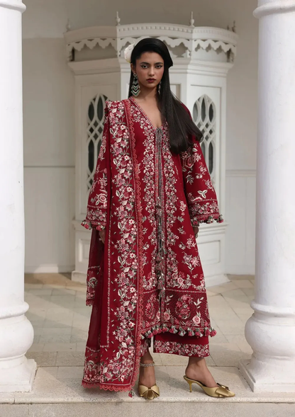 Hussain Rehar Kastanaa luxury Pakistani lawn dress