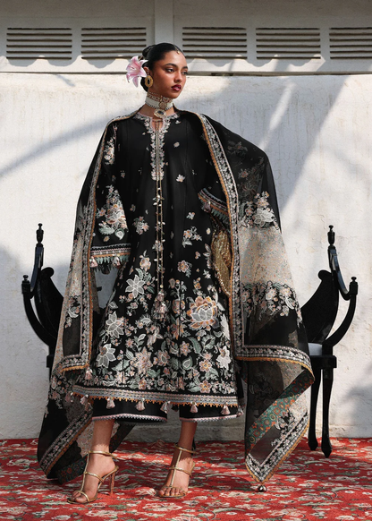 hussain-rehar-sable-black-lawn-dress
