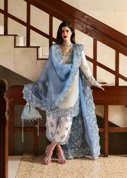 Hussain Rehar Virelle luxury Pakistani formal dress