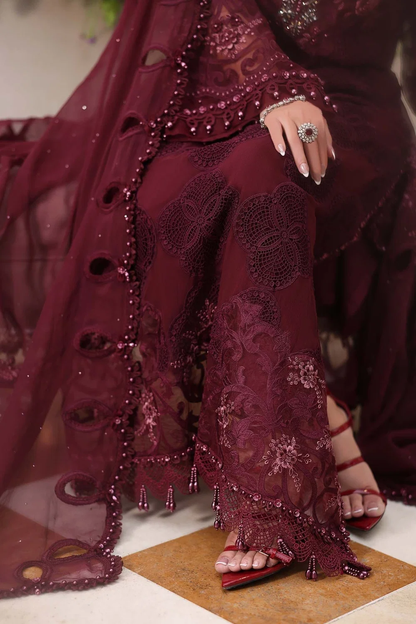 Maria.B Chiffons MPC-26-108 – Burgundy