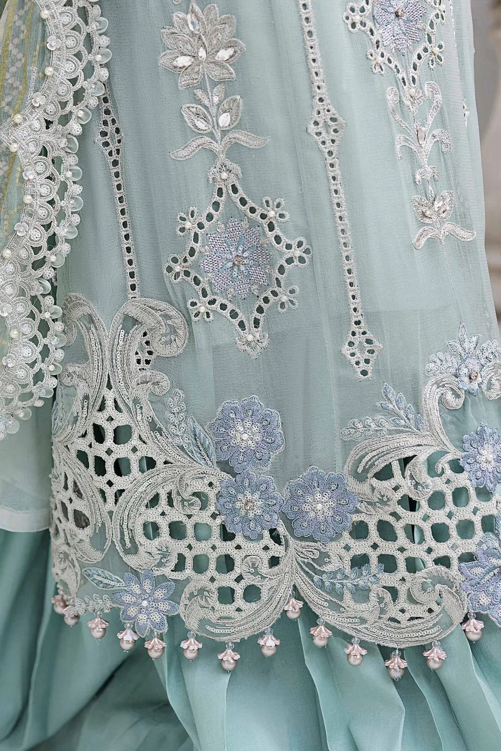 Maria.B Chiffons MPC-25-108 – Aqua