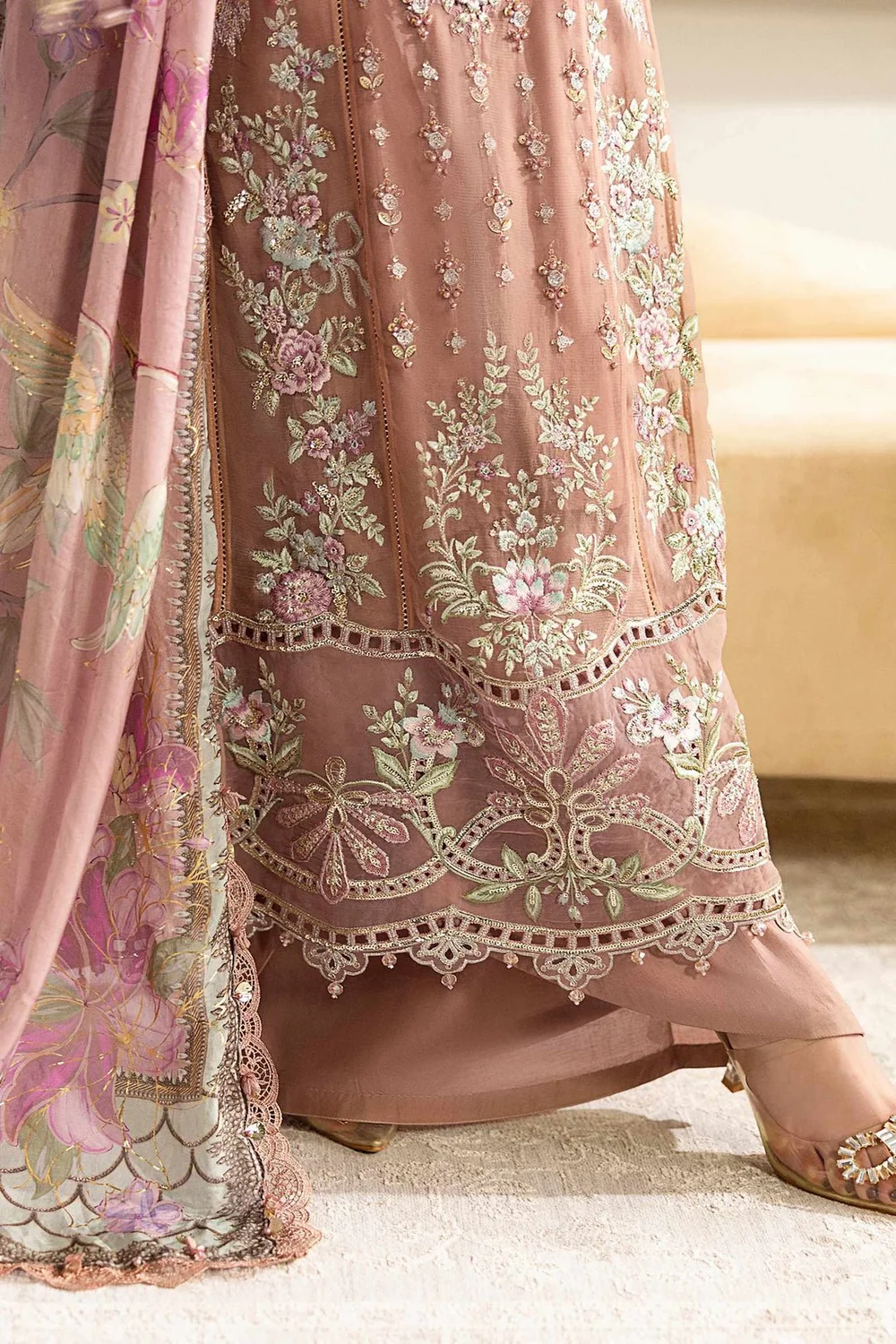 Maria.B Chiffons MPC-25-105 – Tea Pink