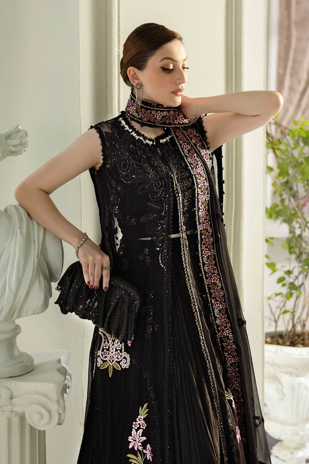 Maria.B Chiffons MPC-25-104 – Black