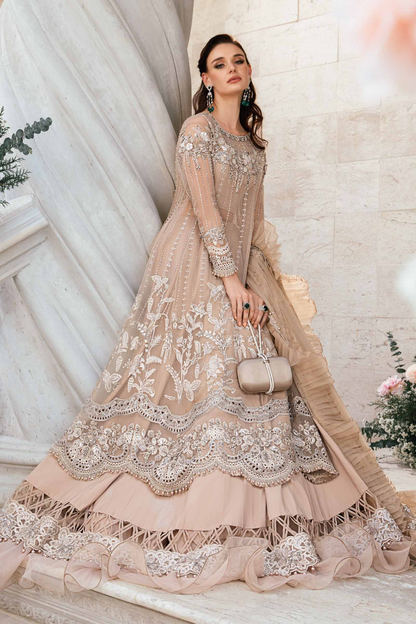 Maria.B – Mbroidered Saree BD-2801