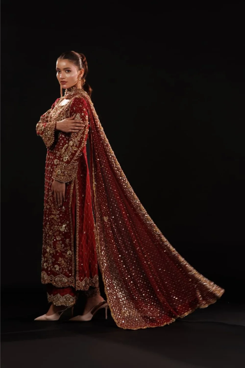 Usama Silk – Crimson Jewelcourt