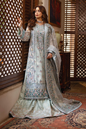 Imrozia Serene Inara icy blue embroidered formal ensemble