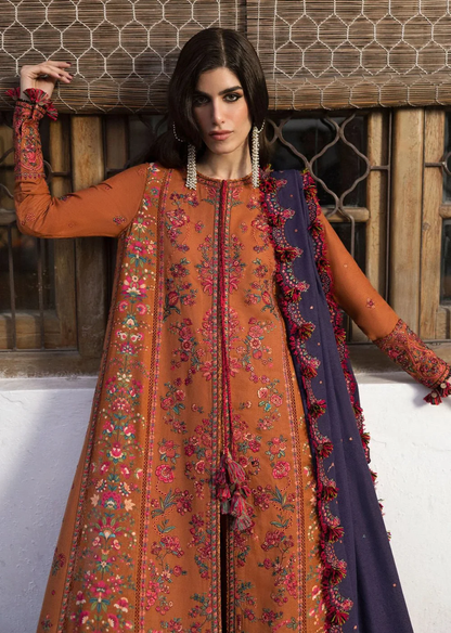 Designer Pakistani lawn suit for Eid and summer wear
