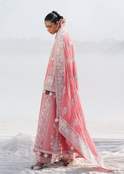Designer Pakistani lawn suit for Eid and summer events