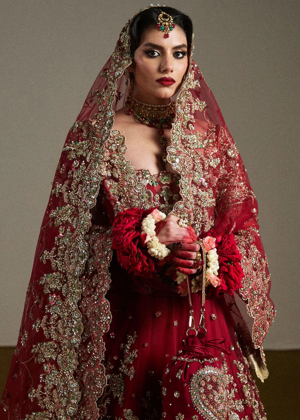 Pakistani designer bridal dress for baraat and weddings