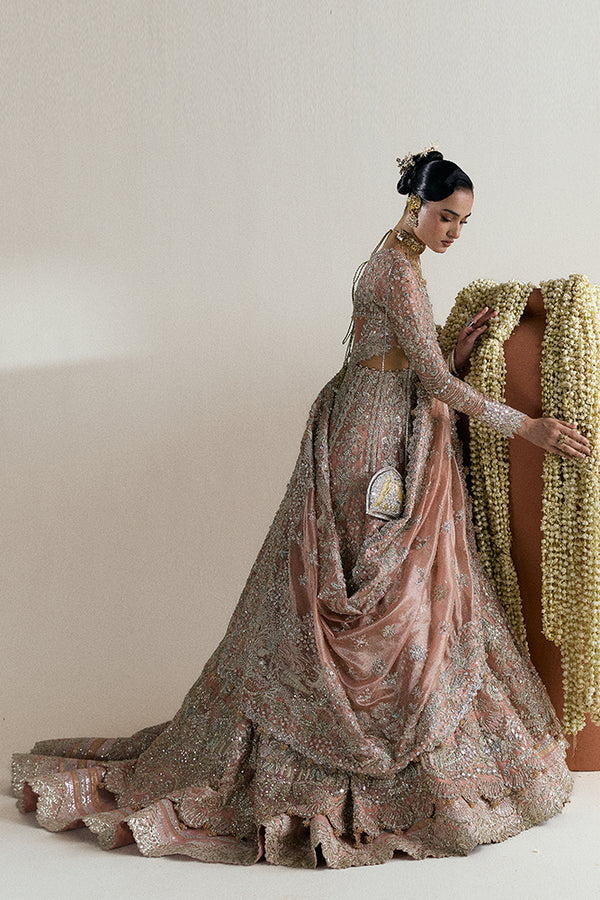 Mahveen hand embroidered bridal dress