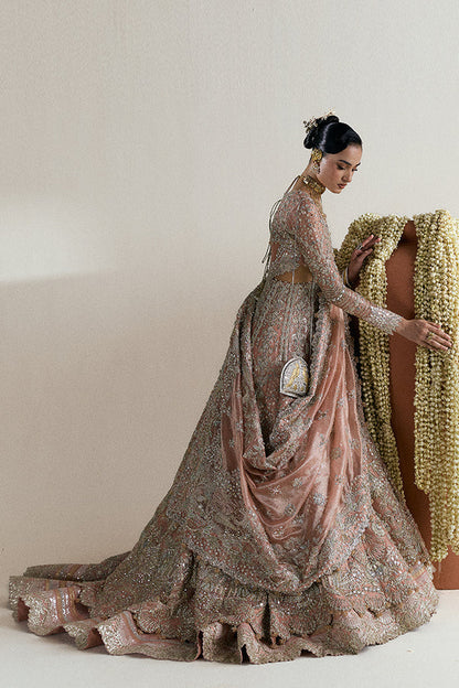 Mahveen hand embroidered bridal dress