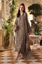 Maria.B Chiffons MPC-26-102 Muted Mocha Brown dress