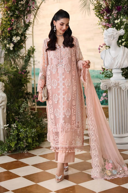 Maria.B Chiffons MPC-26-104 Peach Pink dress