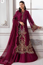 Maria.B Mbroidered BD-3003 magenta formal dress