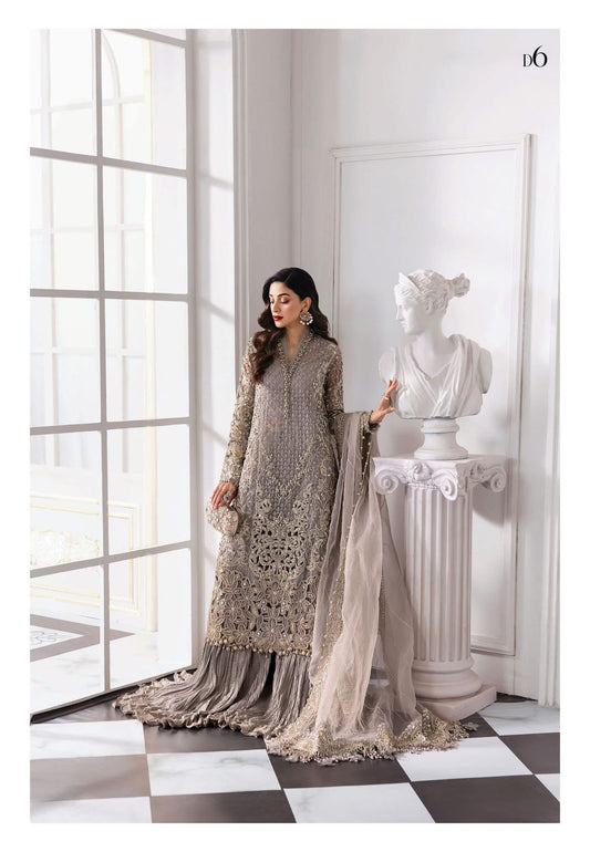 Maria.B Mbroidered BD-3006 embroidered suit