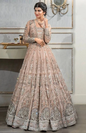 Maria.B Estelle EX142 blush pink embroidered outfit