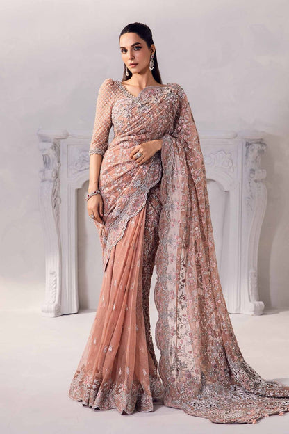 Maria.B Mbroidered Solana embroidered saree