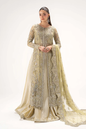 Maria.B Serelia lemon gold hand-worked formal ensemble
