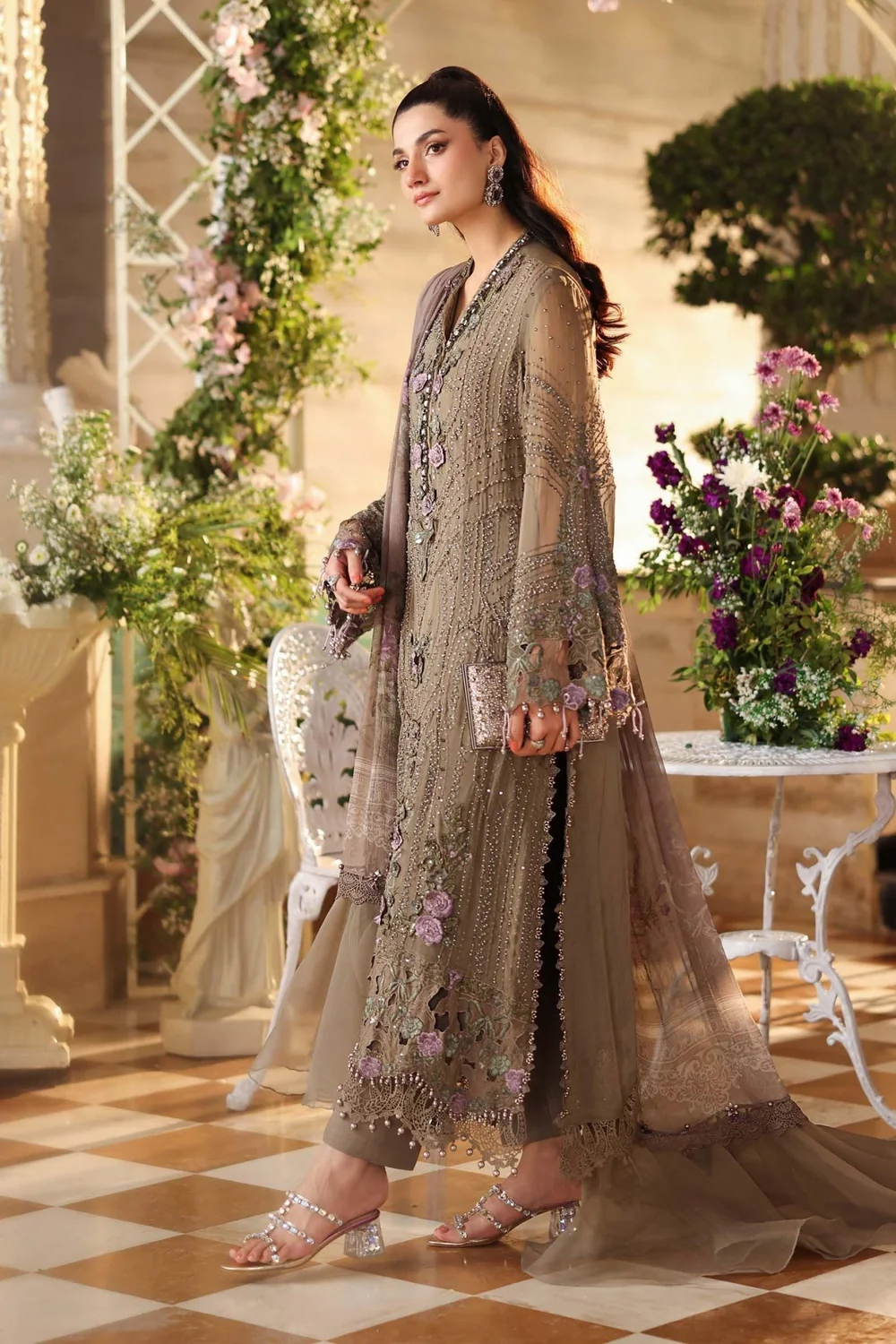 Maria.B inspired formal Pakistani outfit