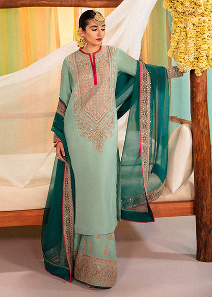 Hussain Rehar inspired Imroz embroidered formal outfit