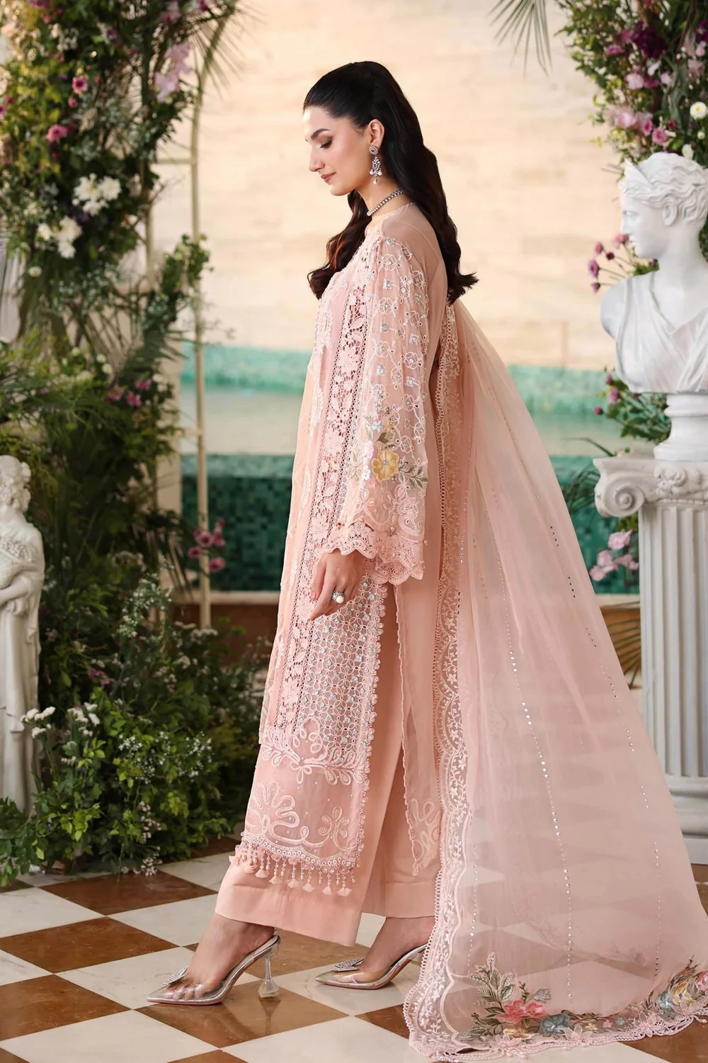 Maria.B inspired Pakistani formal outfit