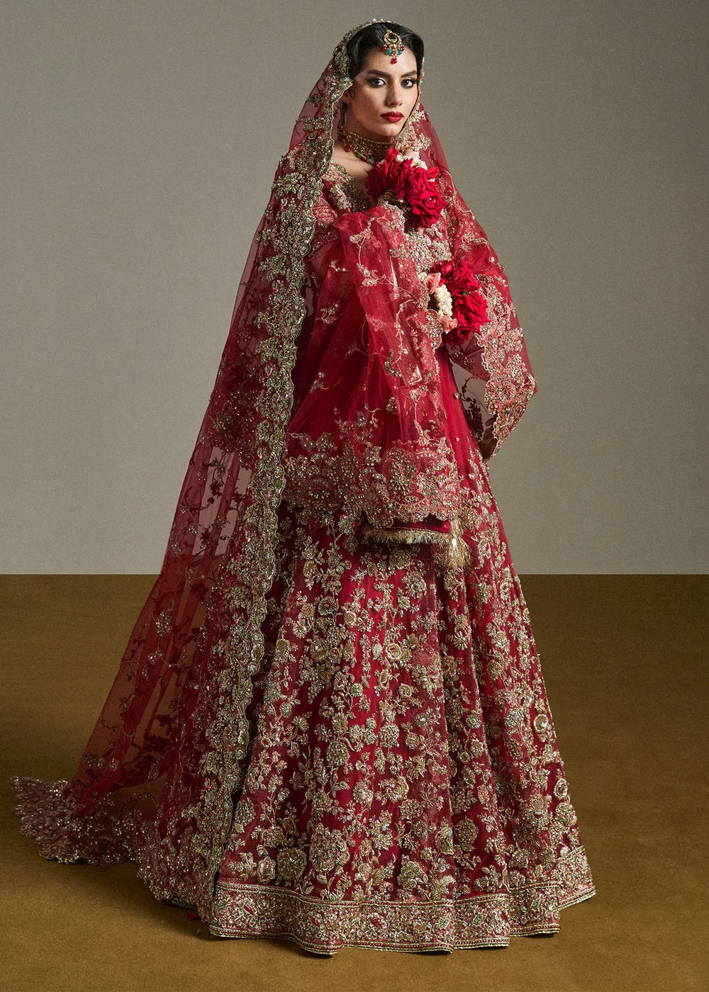 Hussain Rehar inspired Anisha bridal ensemble