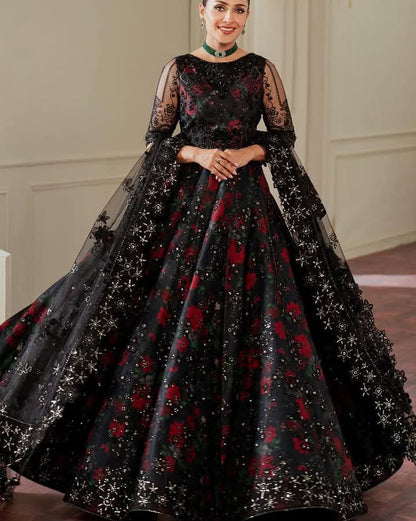 Baroque Chantelle EMBROIDERED NET CH13-05