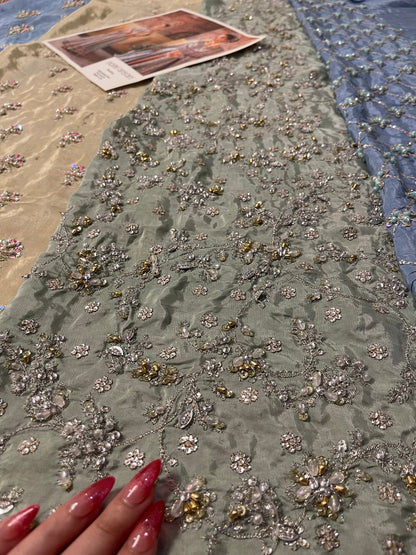 Nomi Ansari - Maryam Nawaz Pastel outfit