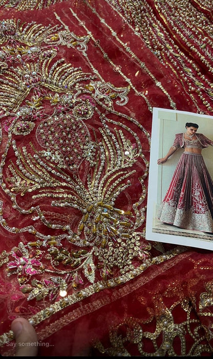 Faraz Manan - Red Bridal Couture