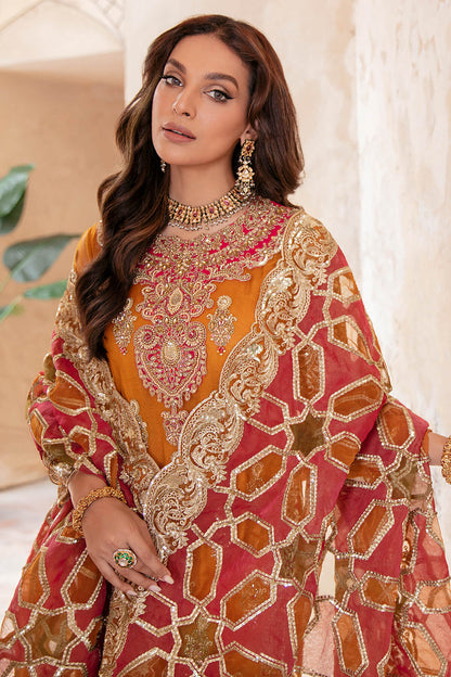Imrozia Aangan GUL E RANA Chiffon 3pc - 09896