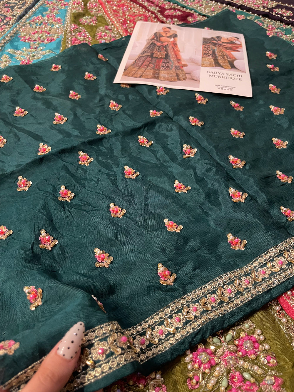 Sabyasachi Mukherjee - Multi with 18 panels