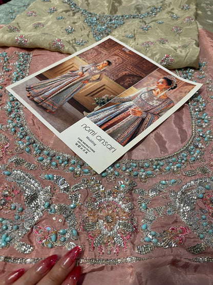 Nomi Ansari - Maryam Nawaz Pastel outfit