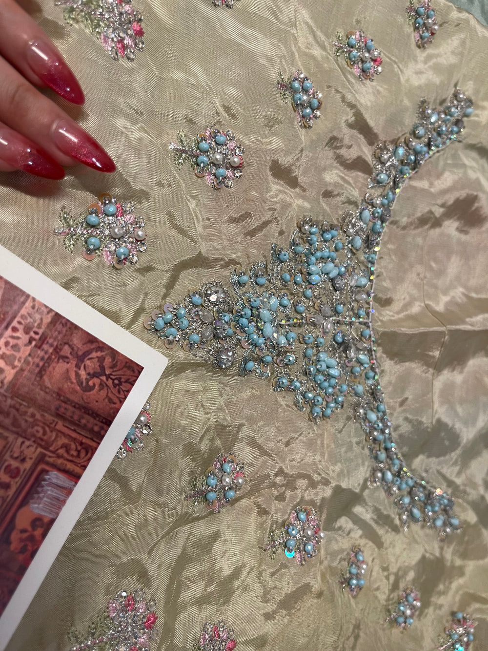 Nomi Ansari - Maryam Nawaz Pastel outfit