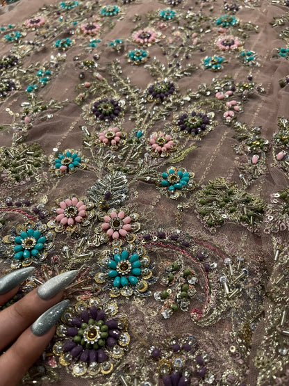 Baroque EMBROIDERED NET CH14-04