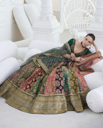 Sabyasachi Mukherjee - Multi with 18 panels