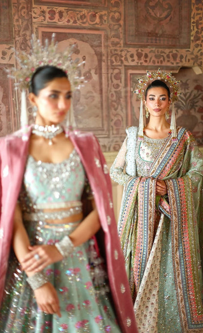 Nomi Ansari - Maryam Nawaz Pastel outfit