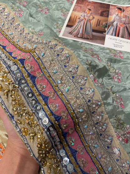 Nomi Ansari - Maryam Nawaz Pastel outfit