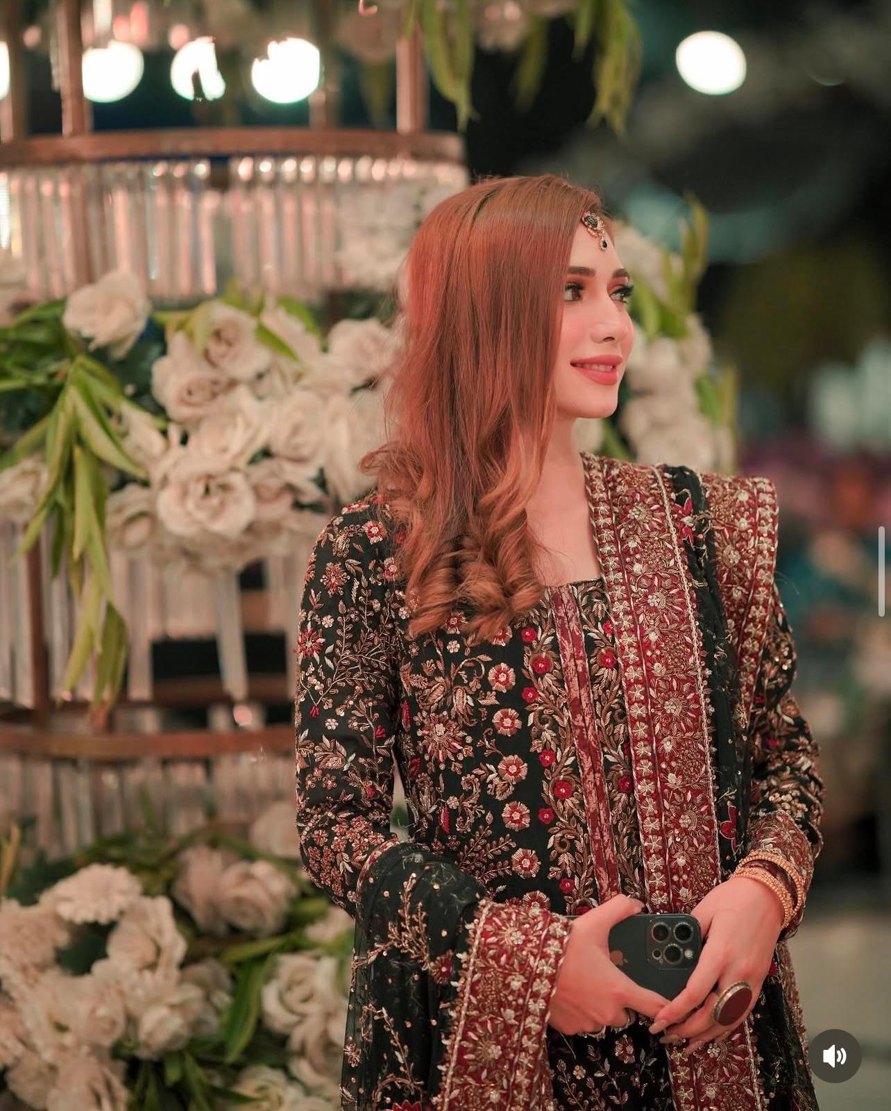 Luxury formal dress featuring zardozi and dabka craftsmanship