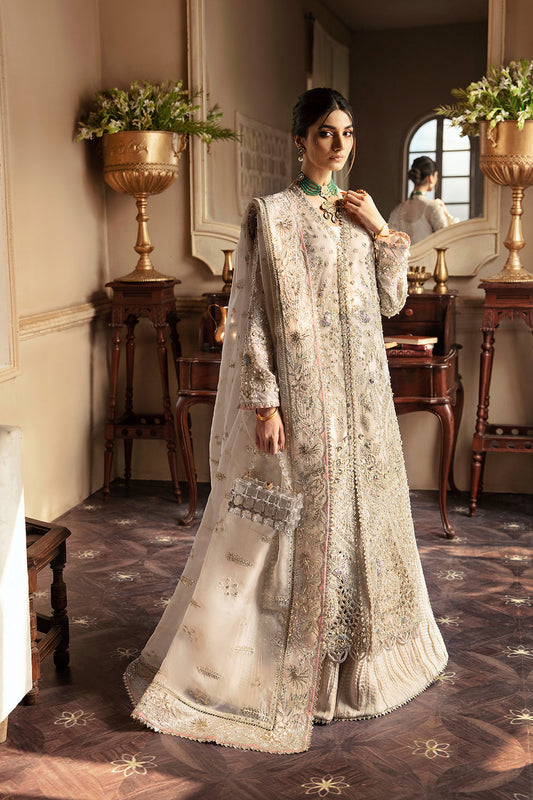 Soraya Miel ivory embroidered formal outfit