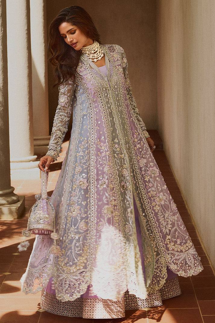 Soraya Orchid pastel Pakistani formal outfit