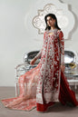 Soraya Solara red embroidered formal outfit