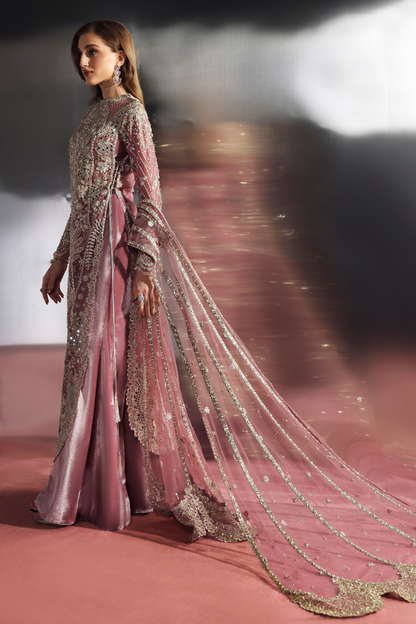 Soraya Velisse Pakistani embroidered wedding outfit