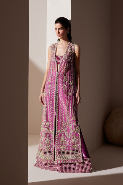 Magenta pink Soraya Verdant Pakistani formal outfit