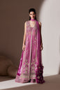 Soraya Verdant magenta pink embroidered ensemble