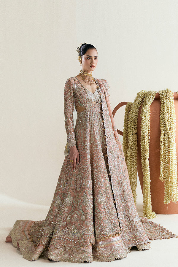 Suffuse Mahveen blush bridal ensemble