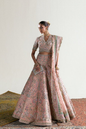Suffuse Zaleh coral bridal ensemble
