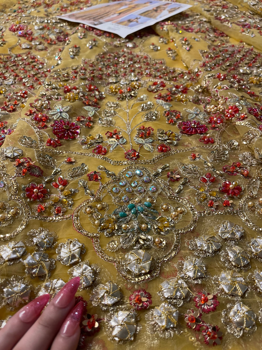 NAB-22-110 Pakistani bridal wedding outfit